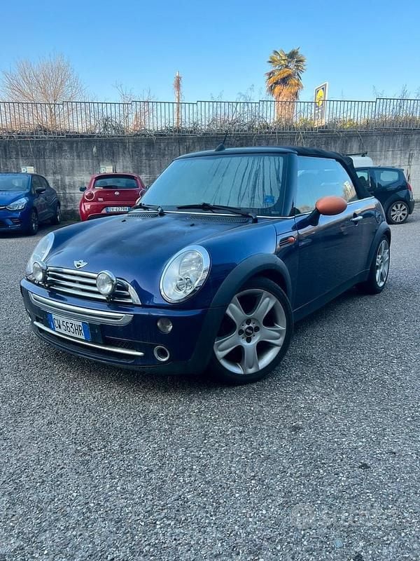 Usata Mini Cooper Cabriolet 2004 Blu Cabrio