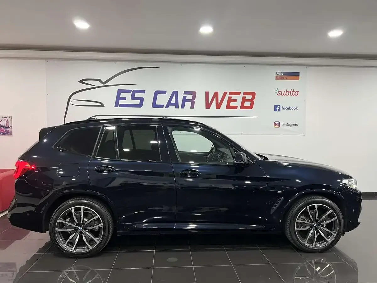 Usata BMW X3 M Sport 190 CV (139 kW) 2022 Carbonschwartz SUV