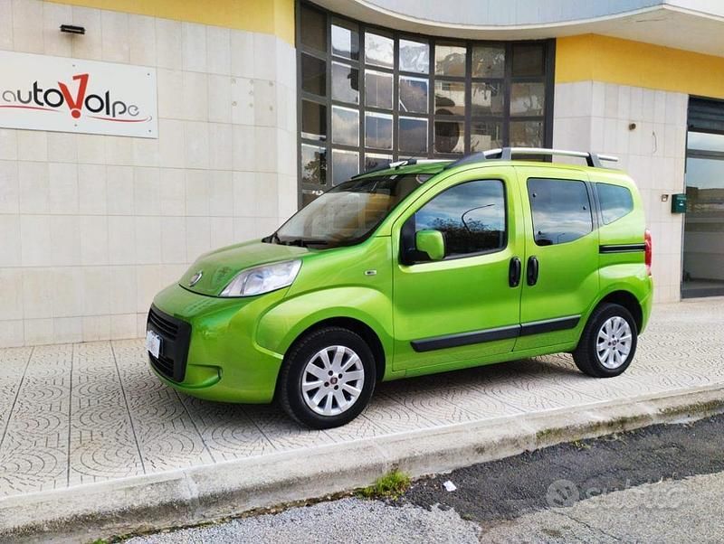 Usata Fiat Qubo Trekking 75 CV (55 kW) 2009 Verde Monovolume