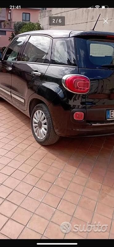 Usata Fiat 500L 85 CV (62 kW) 2015 Nero Monovolume