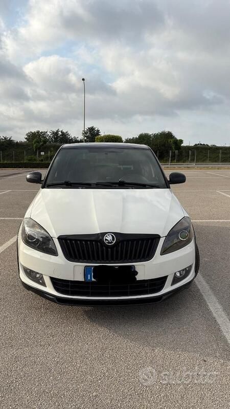 Usata Skoda Fabia 69 CV (50 kW) 2013 Bianco Utilitaria