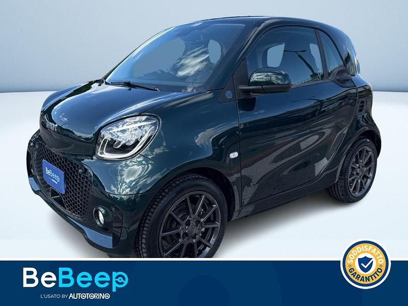Nero metallizzato Usata 2021 Smart ForTwo Electric Drive Prime Tre volumi | 14.200 € (Buon prezzo) - Immagine 1/3