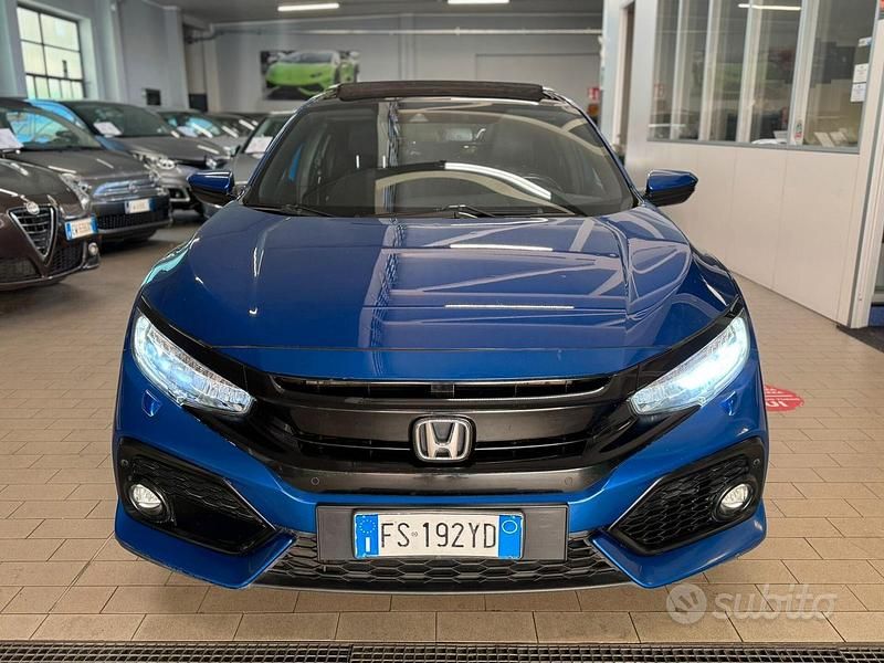 Usata Honda Civic Executive 120 CV (88 kW) 2018 Blu Berlina