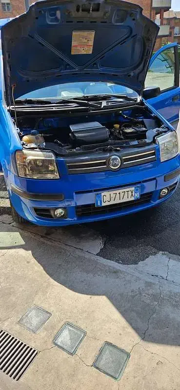 Usata Fiat Panda Dynamic 60 CV (44 kW) 2003 Blu/azzurro Utilitaria