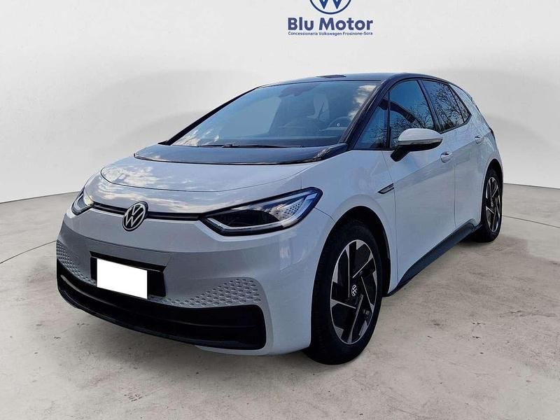 Usata VW ID.3 Pro Performance 69 kW (95 CV) 2022 Glacier white metallizzato ner Utilitaria