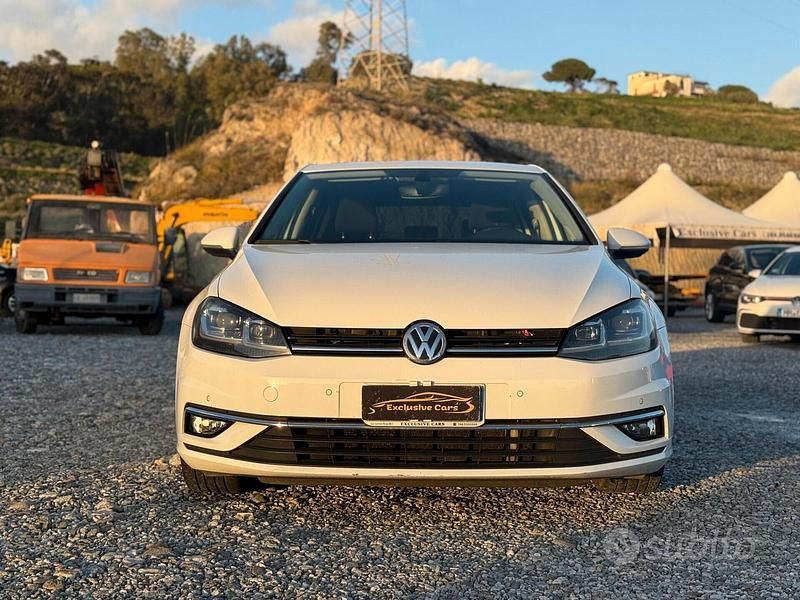 Usata VW Golf VII Highline 149 CV (109 kW) 2018 Bianco Berlina