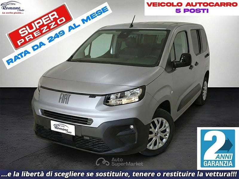 Nuova Fiat Doblò 131 CV (96 kW) 2026 Gray Monovolume