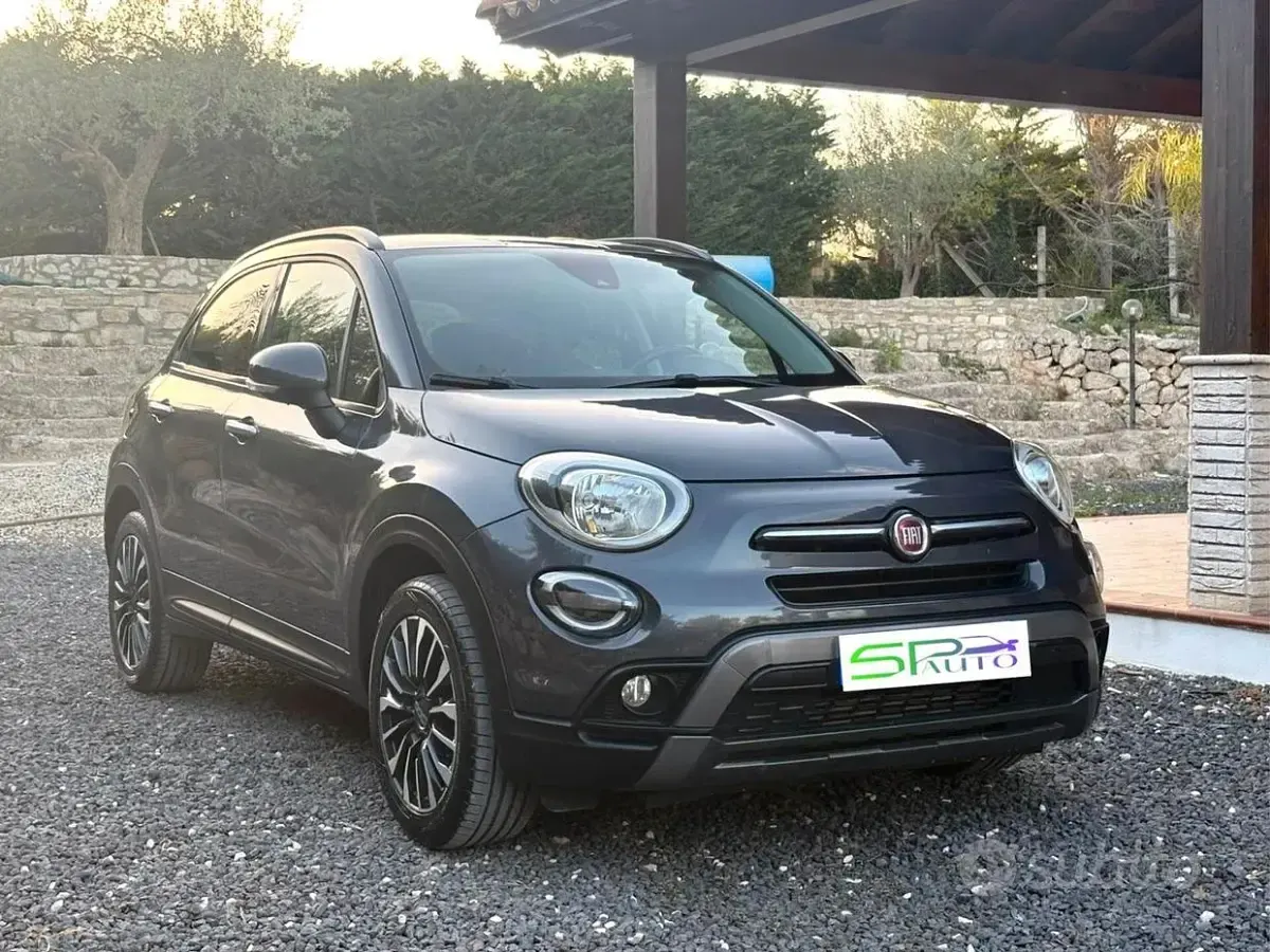 Usata Fiat 500X Cross 120 CV (88 kW) 2019 Nero SUV