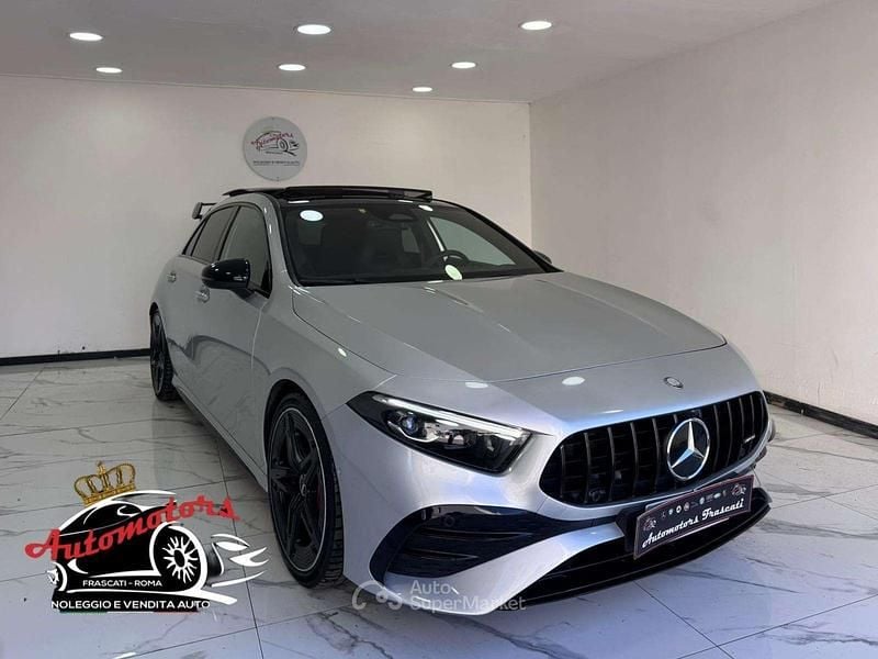 Usata Mercedes A35 AMG AMG Line Premium Plus 306 CV (225 kW) 2023 Argento Berlina