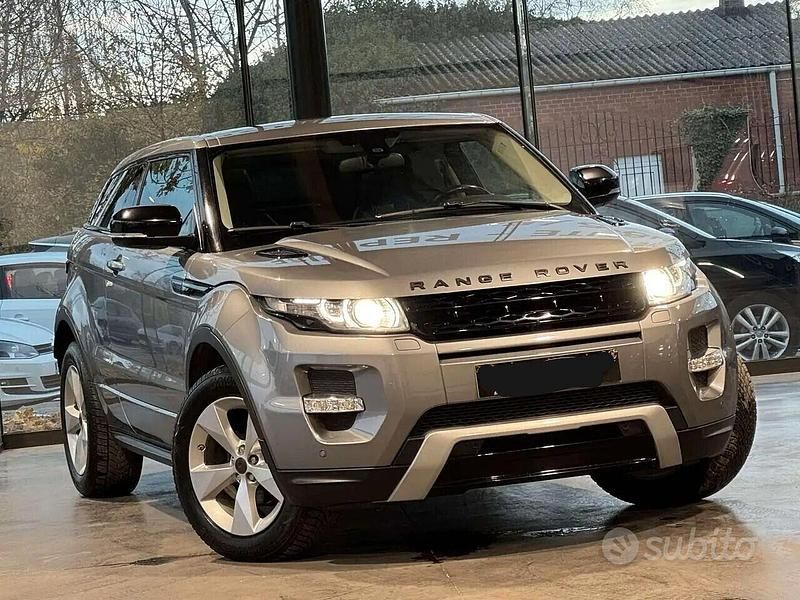 Grigio Usata 2012 Land Rover Range Rover evoque Dynamic Coupé | 15.900 € (Cara) - Immagine 1/4
