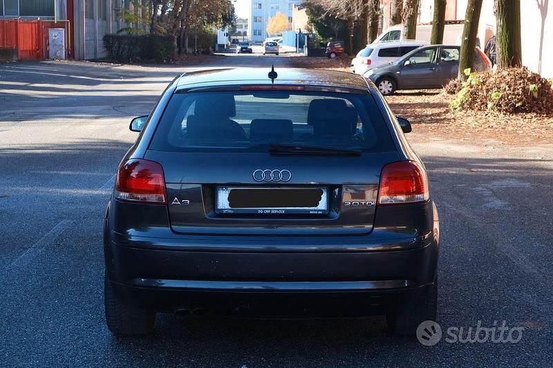 Usata Audi A3 Ambition 140 CV (102 kW) 2007 Nero Berlina