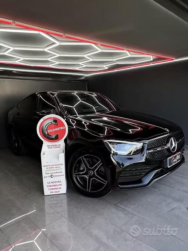 Usata Mercedes GLC220 Premium Plus 194 CV (142 kW) 2020 Nero Coupé