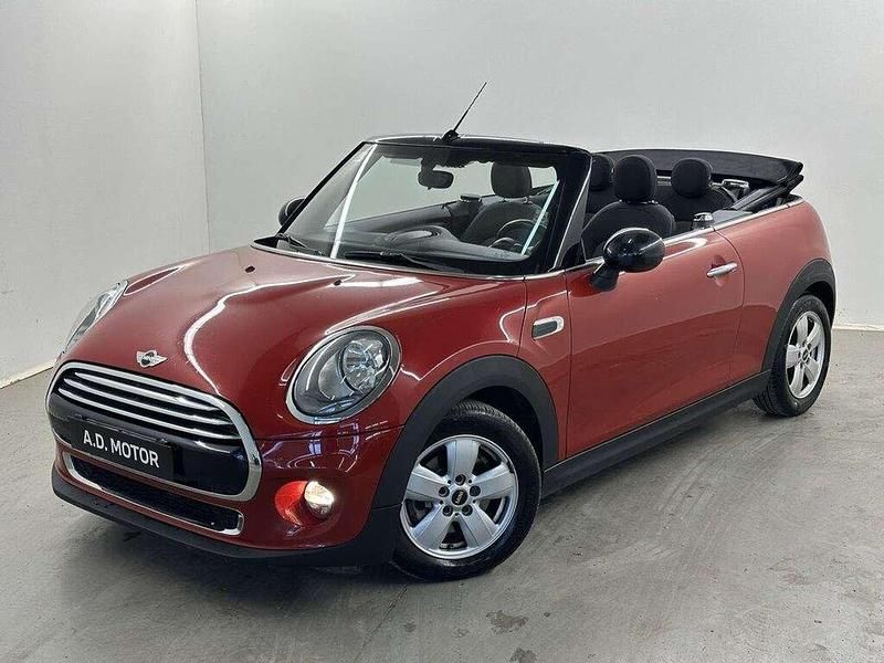 Usata Mini Cooper D Cabriolet 116 CV (85 kW) 2016 Blazing red ii metallic Cabrio