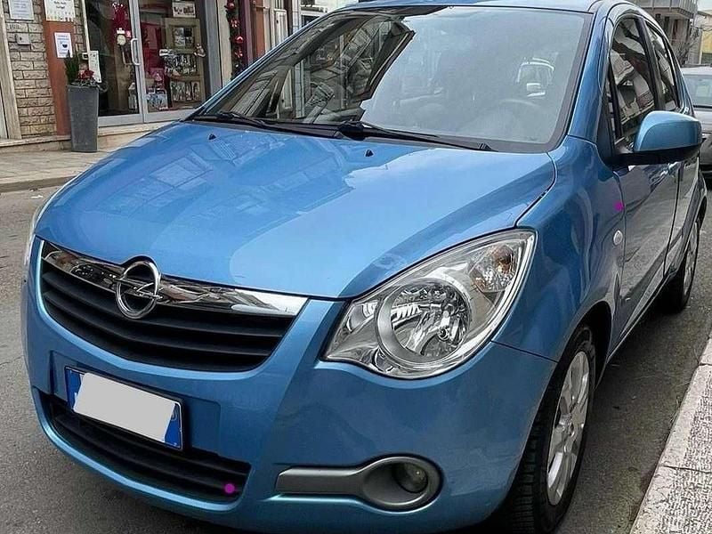 Usata Opel Agila Enjoy 68 CV (50 kW) 2009 Blu/azzurro Utilitaria