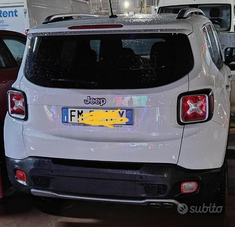 Usata Jeep Renegade 120 CV (88 kW) 2017 Bianco SUV
