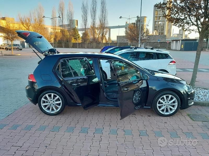 Usata VW Golf VII 150 CV (110 kW) 2014 Nero Berlina