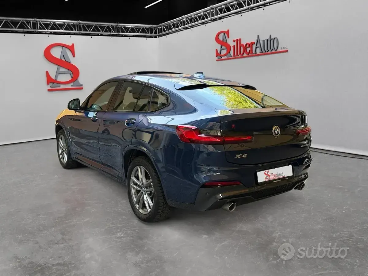 Usata BMW X4 M Sport 190 CV (139 kW) 2021 Bluazzurro SUV