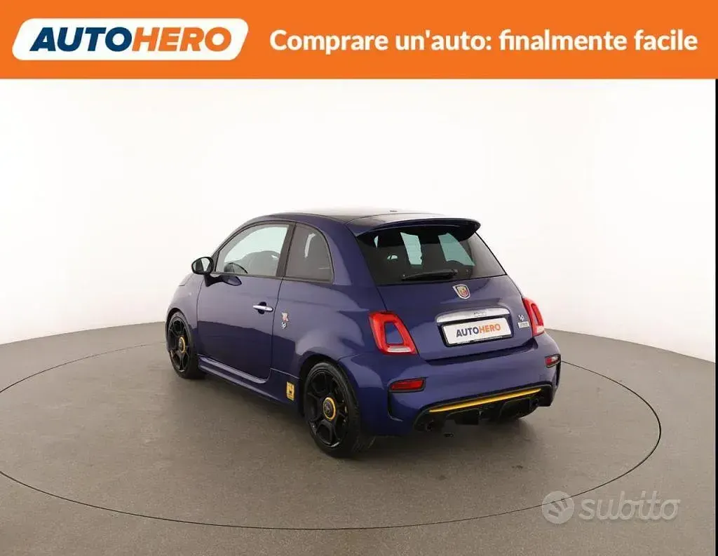 Usata Abarth 595 Pista 160 CV (117 kW) 2018 Blu Utilitaria