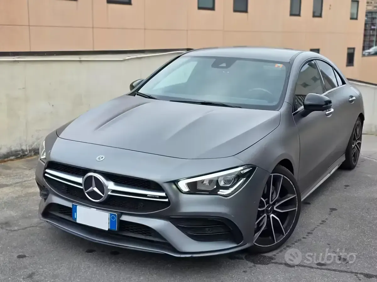 Usata Mercedes CLA45 AMG AMG 306 CV (225 kW) 2020 Grigio Berlina