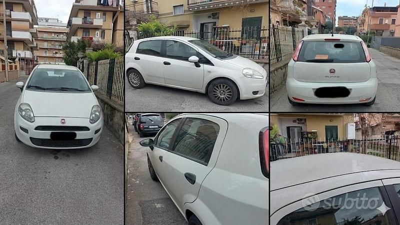 Usata Fiat Punto 85 CV (62 kW) 2012 Bianco Utilitaria