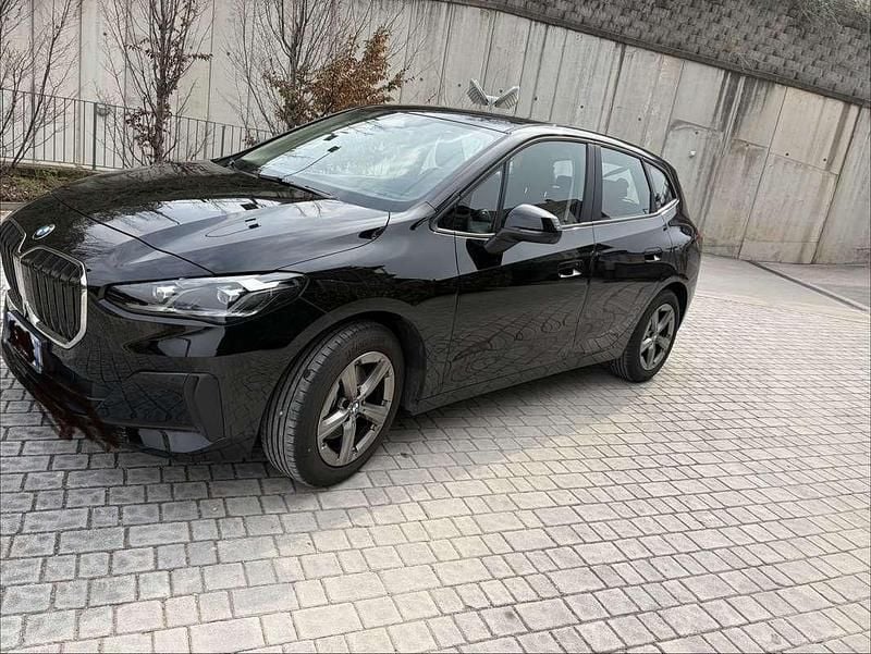 Usata BMW 218 Active Tourer 136 CV (100 kW) 2022 Nero Monovolume