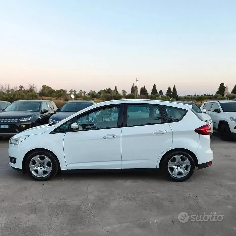 Usata Ford C-MAX 95 CV (69 kW) 2017 Bianco Monovolume