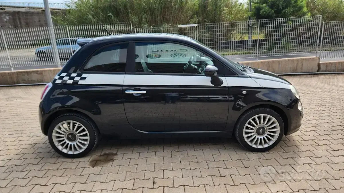 Usata Fiat 500 100 CV (73 kW) 2007 Nero Coupé