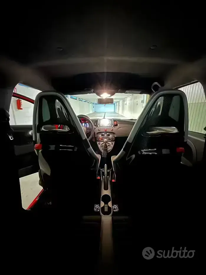 Usata Abarth 595 Competizione 180 CV (132 kW) 2017 Rosso Berlina