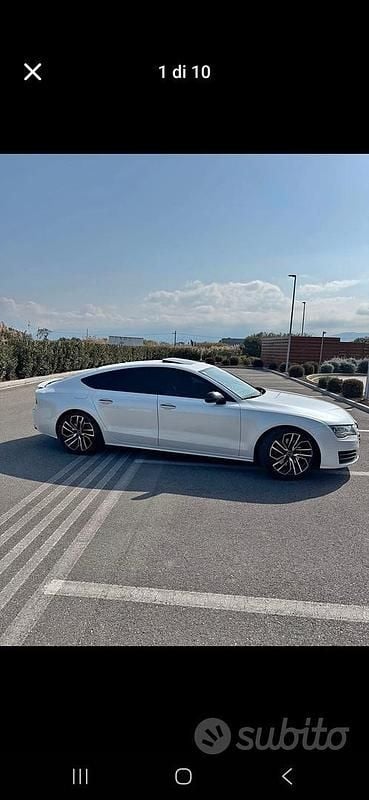 Usata Audi A7 2011 Bianco Berlina