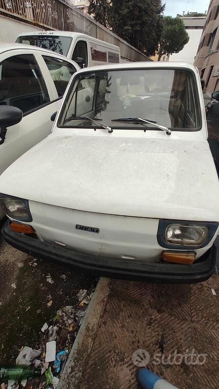 Usata Fiat 126 1983 Bianco Utilitaria