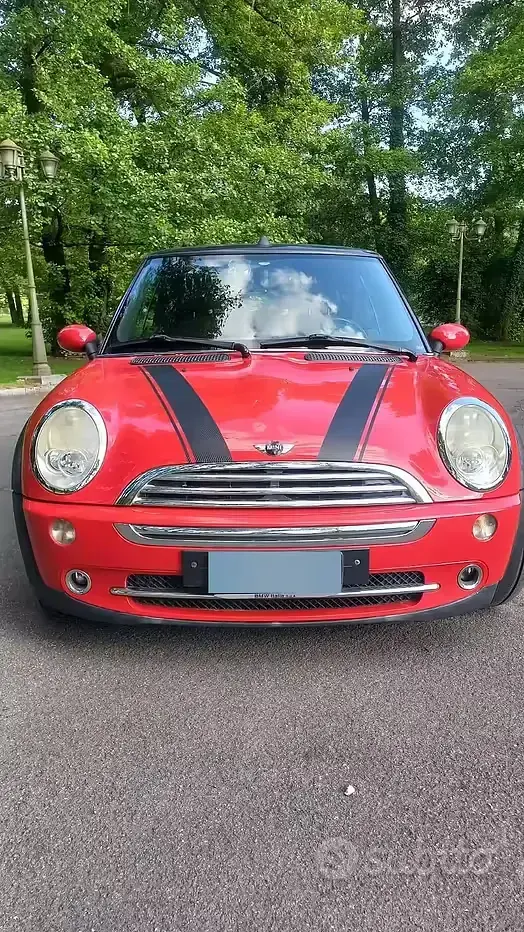 Usata Mini Cooper Cabriolet 120 CV (88 kW) 2008 Rosso Cabrio