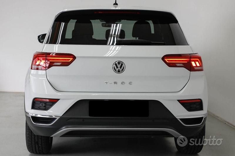 Usata VW T-Roc 150 CV (110 kW) 2019 Bianco SUV