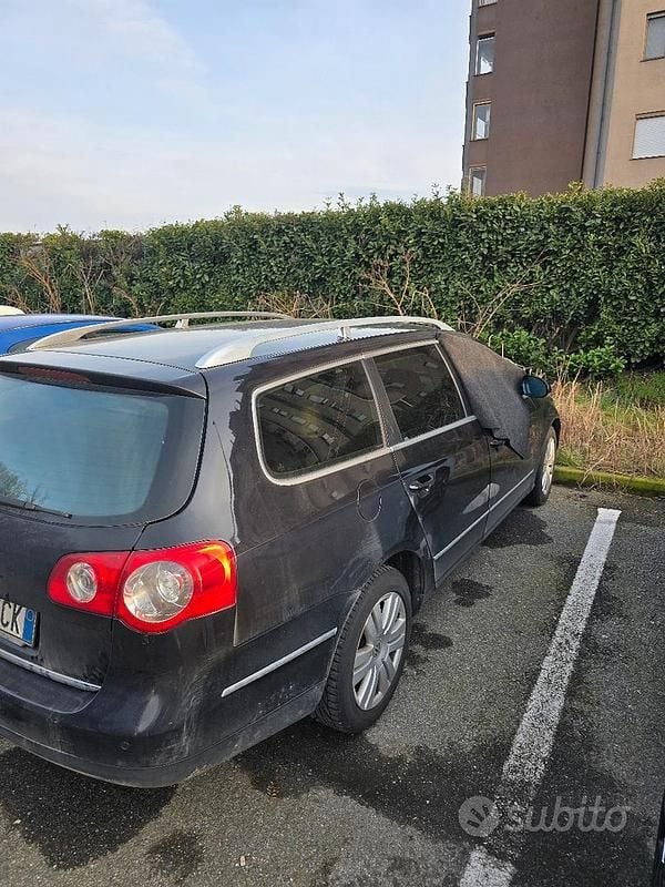 Usata VW Passat 140 CV (102 kW) 2008 Nero Station wagon