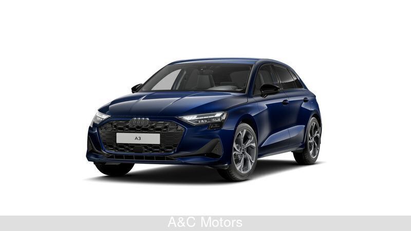 Blu Nuova 2025 Audi A3 Sportback e-tron Advanced Plus Due volumi | 45.130 € (Buon prezzo) - Immagine 1/4
