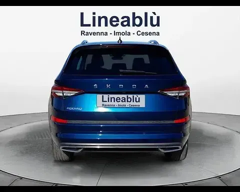 Usata Skoda Kodiaq LAURIN & KLEMENT 150 CV (110 kW) 2023 Blu metalizzato scuro SUV