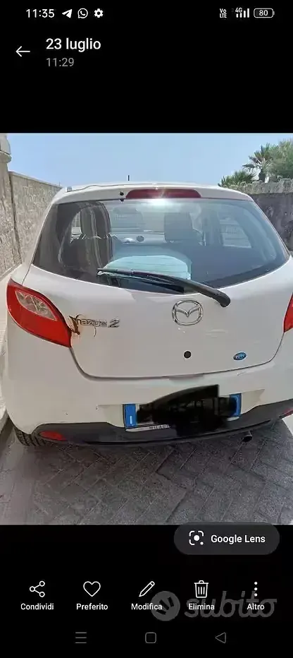 Usata Mazda 121 2013 Bianco Utilitaria