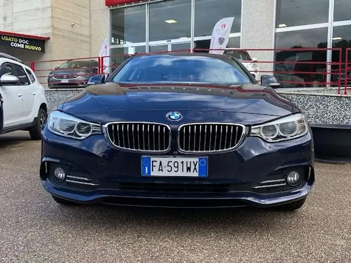 Usata BMW 420 Gran Coupé Luxury Line 190 CV (139 kW) 2015 Blu/azzurro Coupé