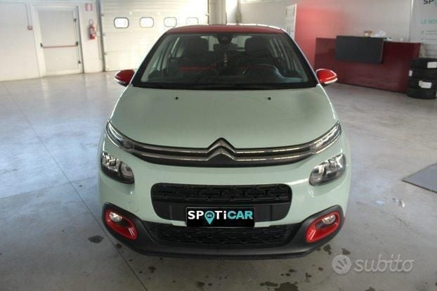 Usata Citroën C3 Shine 102 CV (75 kW) 2019 Verde Utilitaria