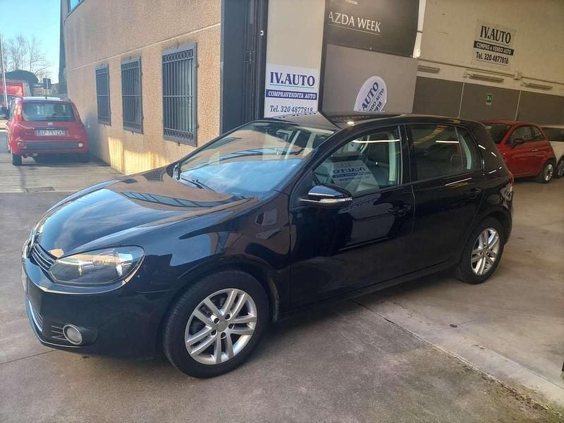 Usata VW Golf VI Highline 105 CV (77 kW) 2011 Nero Utilitaria