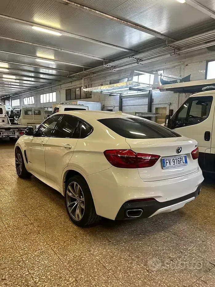 Usata BMW X6 M Sport 258 CV (189 kW) 2019 Bianco SUV