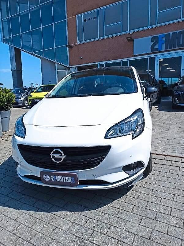 Usata Opel Corsa S 95 CV (69 kW) 2018 Bianco Utilitaria