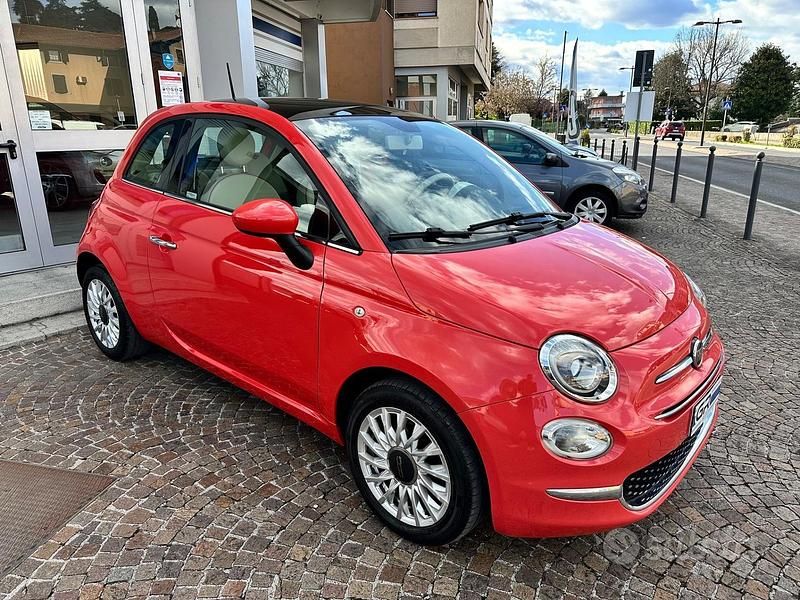 Usata Fiat 500 Lounge 69 CV (50 kW) 2016 Arancione Berlina