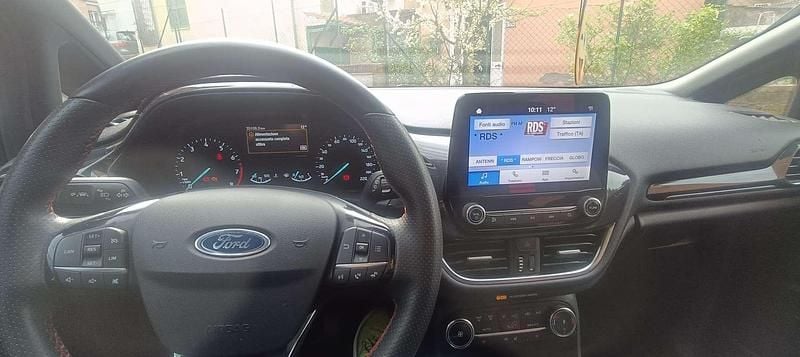 Usata Ford Fiesta ST-Line 125 CV (91 kW) 2022 Nero Utilitaria