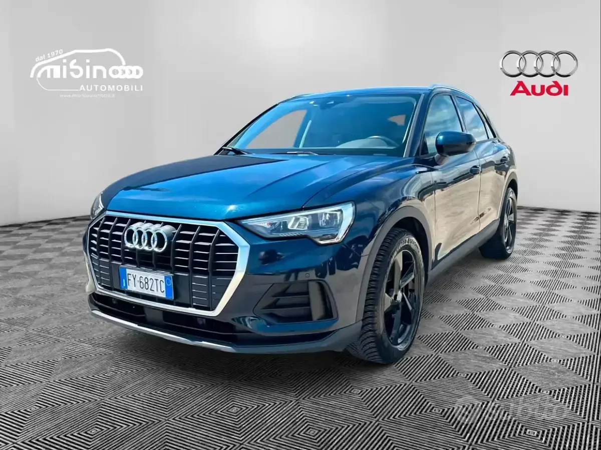 Usata Audi Q3 Advanced 150 CV (110 kW) 2019 Blu SUV