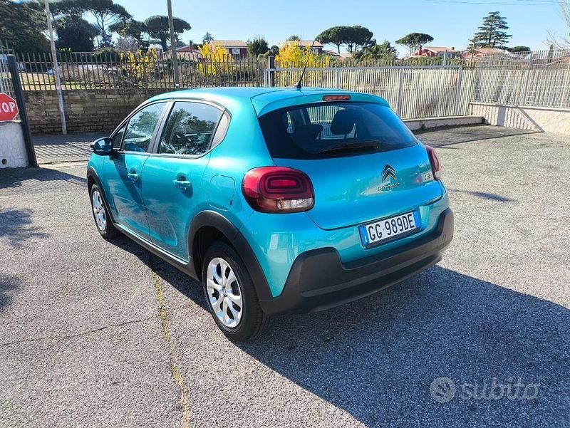 Usata Citroën C3 Feel 83 CV (61 kW) 2021 Blu/azzurro Berlina