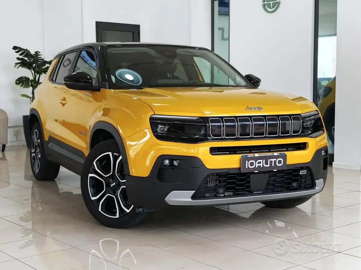 Usata Jeep Avenger Summit 101 CV (74 kW) 2023 Giallo SUV
