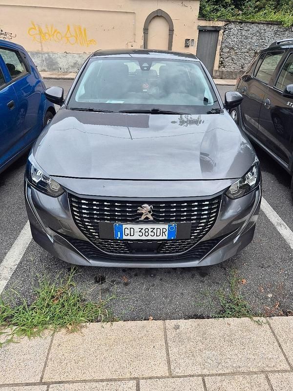 Usata Peugeot 208 82 CV (60 kW) 2020 Grigio Utilitaria