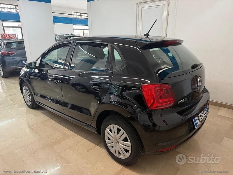 Usata VW Polo Trendline 60 CV (44 kW) 2016 Nero Berlina