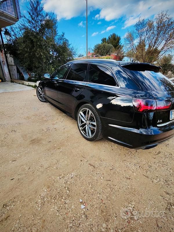 Usata Audi A6 S-Line 190 CV (139 kW) 2018 Nero Station wagon