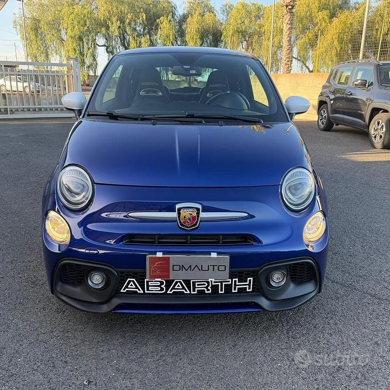 Usata Abarth 595 Turismo 165 CV (121 kW) 2018 Blu Berlina